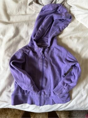 Pact Kids Purple Zip-Up Hoodie